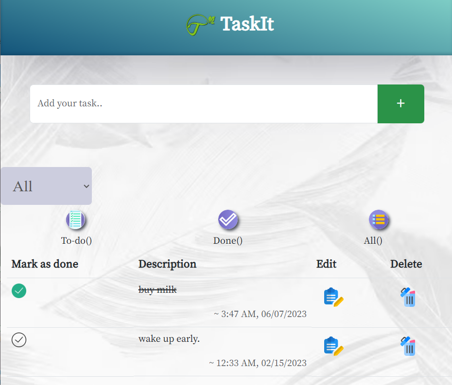 Task It